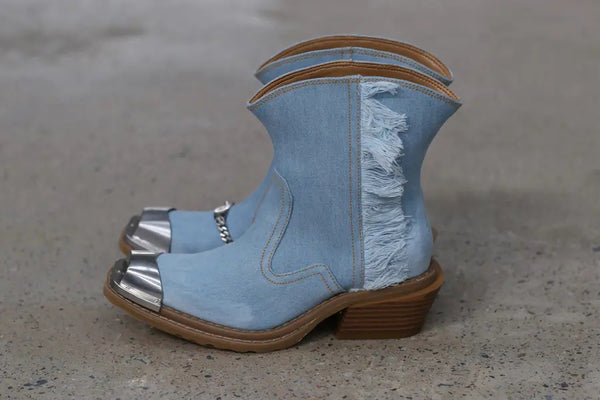 untitlab multifunctional cowboy hitch boots SS0211303 PU4